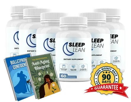 Deep restorative sleep with Sleep Lean – natural nighttime fat-burning supplement